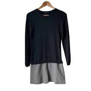 Theory wool  dress / skirt + top combo outfit XS/S